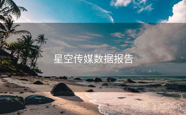 星空传媒数据报告