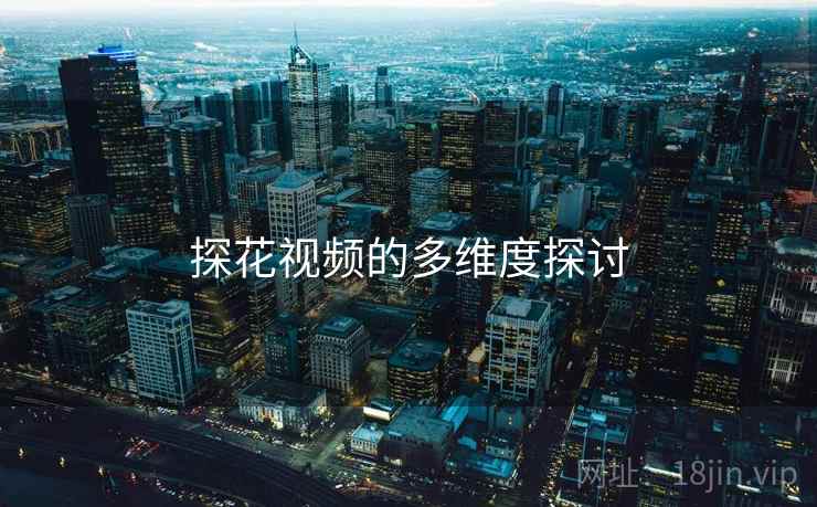 探花视频的多维度探讨  第1张