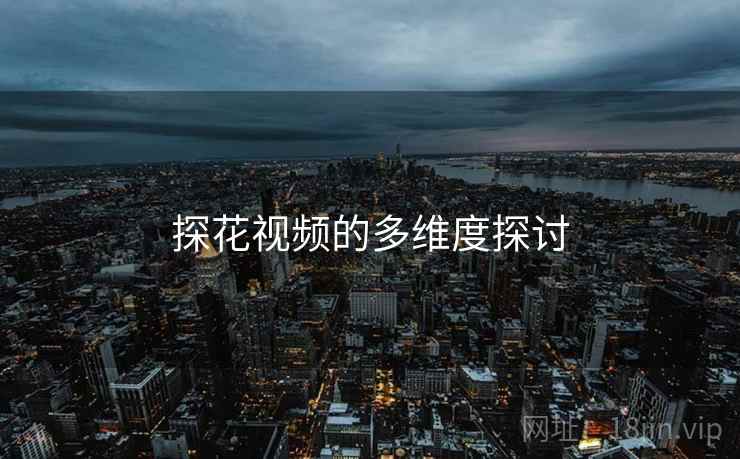 探花视频的多维度探讨  第2张