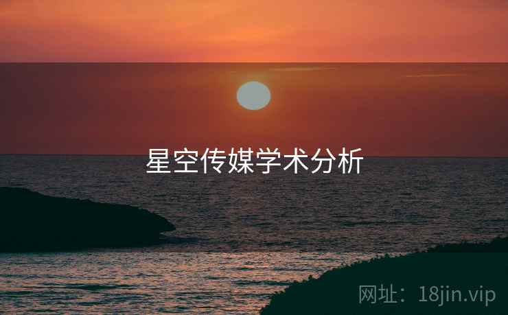 星空传媒学术分析