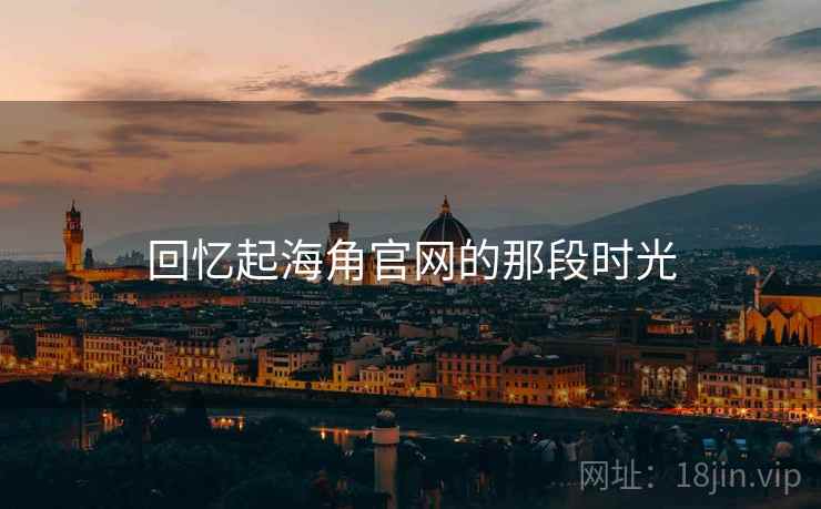 回忆起海角官网的那段时光